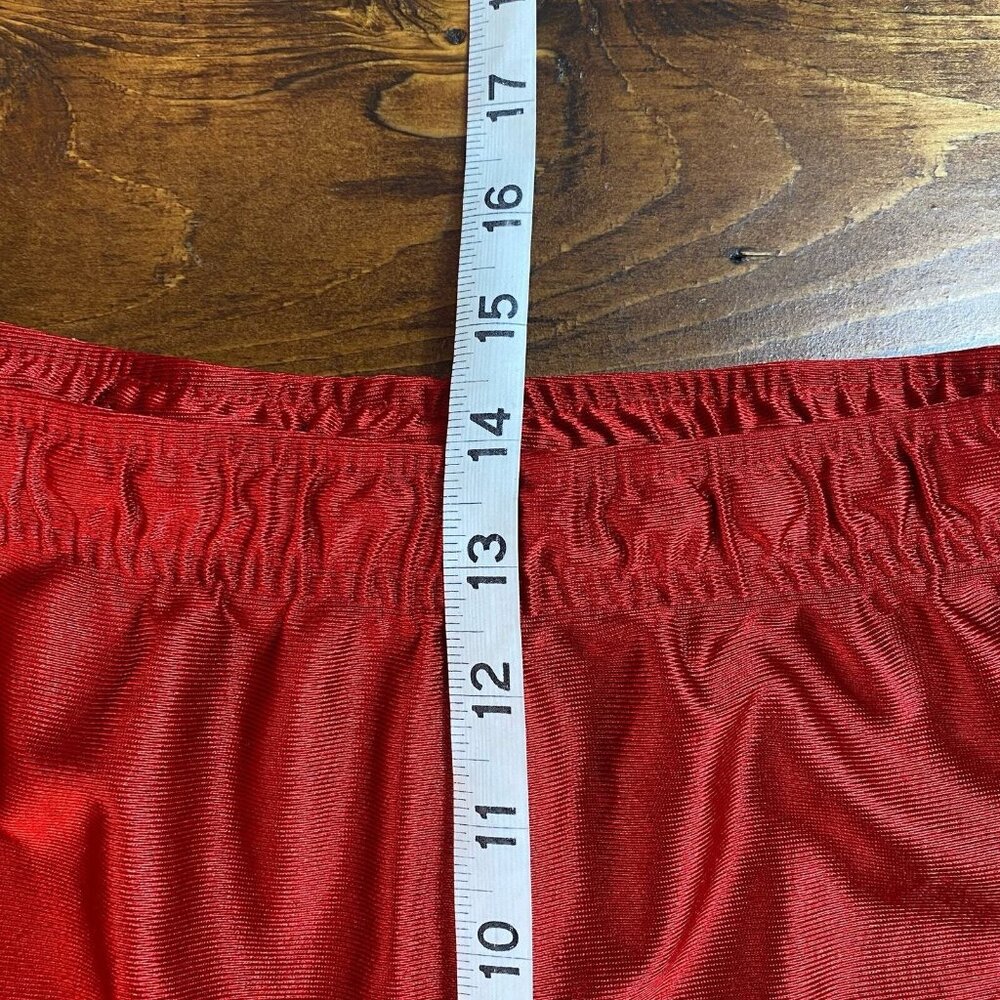 NFL Atlanta Falcons men's red Basketball shorts size XL Athletic 8.5” inseam - Picture 7 of 10
